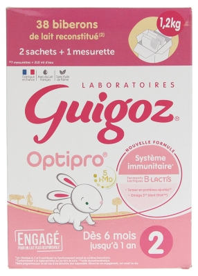 Guigoz Optipro 2 Da 6 Mesi a 1 Anno 1,2 kg