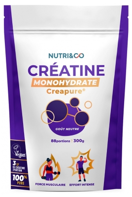 Nutri& Co Creapure Creatine Monohydrate 300 g