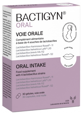 Laboratoire CCD BactiGyn 30 Capsule