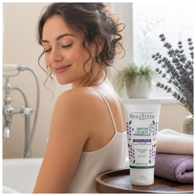 BeauTerra Marseille Flydende Sæbe Lavendelduft 100 ml