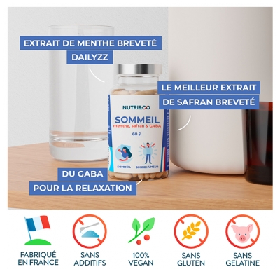 Nutri&Co Sommeil 60 Gélules