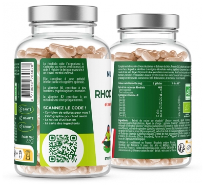 Nutri&Co Rhodiola Bio 60 Cápsulas