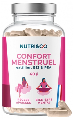 Nutri&Co Menstruatie Comfort 40 Capsules