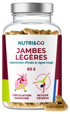 Nutri&Co Piernas Ligeras 60 Cápsulas