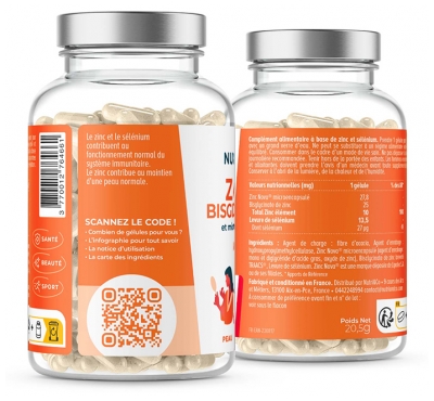 Nutri& Co Bisglicinato de Zinc 60 Cápsulas