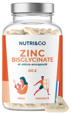 Nutri& Co Bisglicinato de Zinc 60 Cápsulas