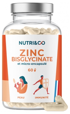 Nutri&Co Zinc Bisglycinate 60 Gélules