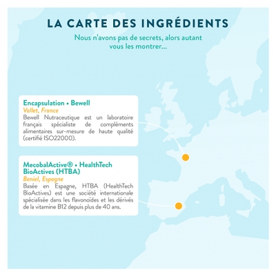 Nutri&Co Vitamine B12 120 Gélules
