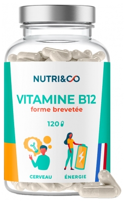 Nutri&Co Witamina B12 120 Kapsułek