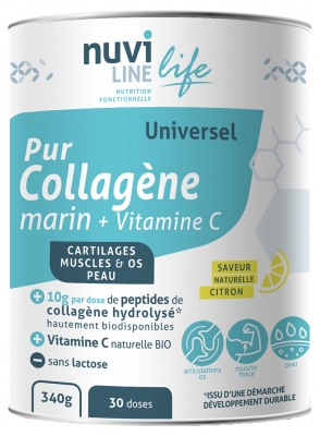Nuviline Life Jūrinis Kolagenas + Vitaminas C 340 g