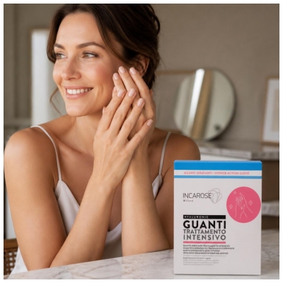 Incarose Hyaluronic Fugtgivende Intensivplejehandsker