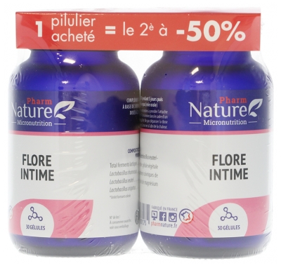 Pharm Nature Flore Intime Set of 2 x 30 Capsules