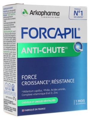 Arkopharma Forcapil Anti-Chute 30 comprimés