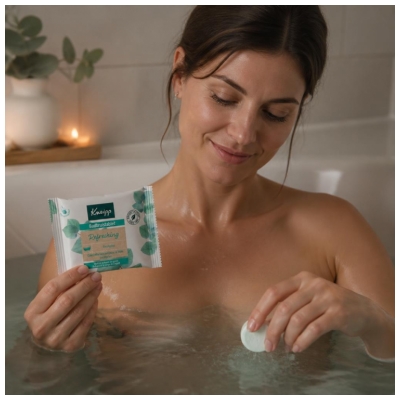 Kneipp Forfriskende Brusende Badebombe Eucalyptus 1 Sten