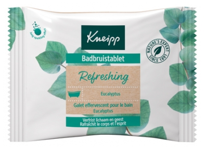 Kneipp Forfriskende Brusende Badebombe Eucalyptus 1 Sten