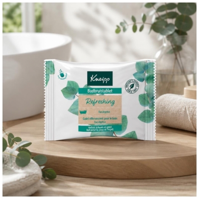 Kneipp Refreshing Putojantis vonios akmuo Eukaliptas 1 akmuo