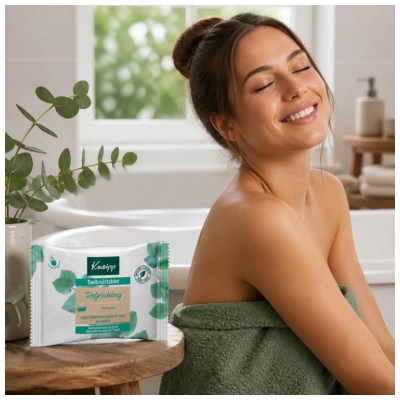 Kneipp Refreshing Putojantis vonios akmuo Eukaliptas 1 akmuo