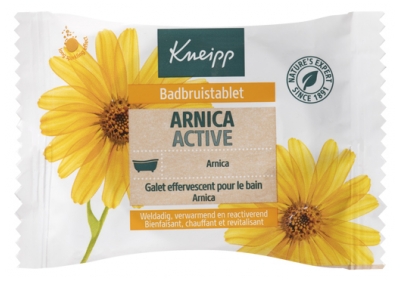 Piatră efervescentă pentru baie Kneipp Arnica Active cu Arnică 1 Bucată