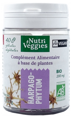 Nutriveggies Harpagophytum Bio 40 Gélules