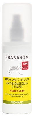 Pranarôm Aromapic Spray Lacté Répulsif 100 ml