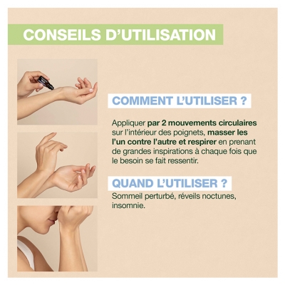 Pranarôm Aromaboost Sleep - Sommeil Roll-On aux Huiles Essentielles Bio 5 ml