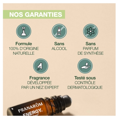 Pranarôm Aromaboost Immunity - Immunité Roll-On aux Huiles Essentielles Bio 5 ml