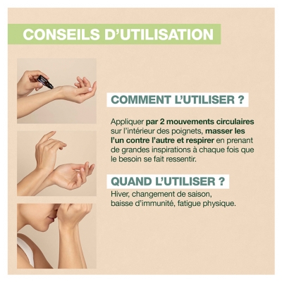 Pranarôm Aromaboost Immunity - Immunité Roll-On aux Huiles Essentielles Bio 5 ml