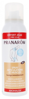 Pranarôm Aromaglic Spray Articulations et Muscles Bio 100 ml Dont 25 ml Offert