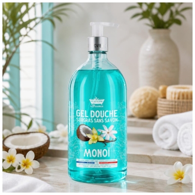 Les Petits Bains de Provence Monoï-Duschgel 1 L