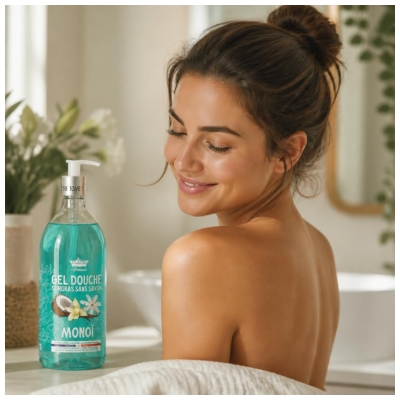 Les Petits Bains de Provence Monoï-Duschgel 1 L