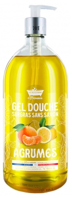 Gel de Duș Citrice Les Petits Bains de Provence 1 L