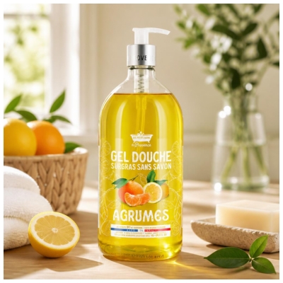 Les Petits Bains de Provence Citrusduschgel 1 L