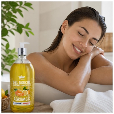 Les Petits Bains de Provence Citrusduschgel 1 L