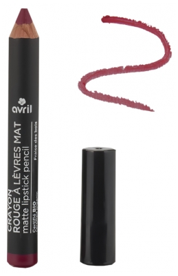 Lápiz de Labios Mate Orgánico Avril - Tinte: Fresa silvestre