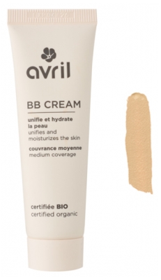 Avril BB Cream Organic 30 ml - Barwa: Średni