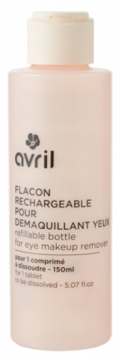 Avril Flacone Struccante Ricaricabile per Occhi 150 ml