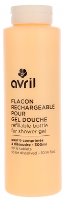 Avril Flacon Rechargeable pour Gel Douche 300 ml