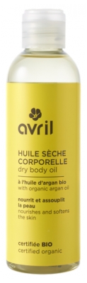 Aceite Corporal Seco Ecológico Avril 200 ml