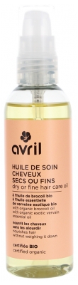 Avril Huile de Soin Cheveux Secs ou Fins Bio 100 ml