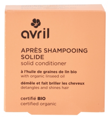 Avril Après-Shampoing Solide Bio 74 g