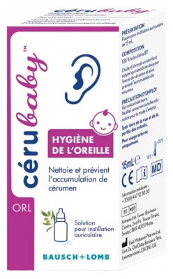 Bausch + Lomb CéruBaby Igiene Dell'orecchio 15 ml