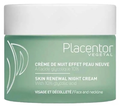 Placentor Végétal Crema Notte Effetto Pelle Nuova 50 ml