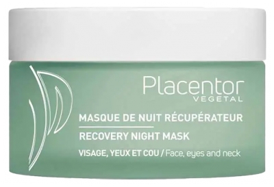 Placentor Végétal Masque de Nuit Récupérateur 50 ml