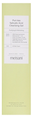Gel de curățare Meisani Puri-Tea cu acid salicilic 150 ml