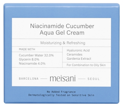 Meisani Niacinamida Pepino Aqua Gel Crema 50 g