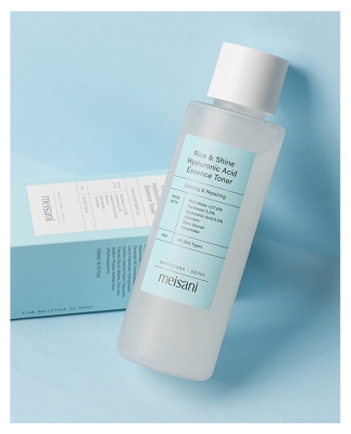 Loțiune Tonică Meisani Rice & Shine cu Acid Hialuronic 150 ml