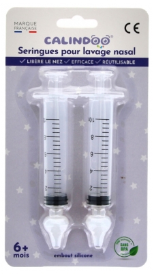 Calindoo Nasal Washing Syringes 2 Syringes