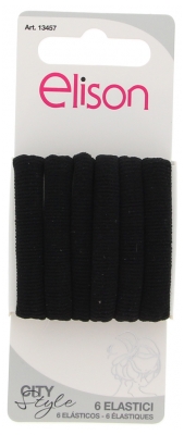 Elison 6 Elastics Black