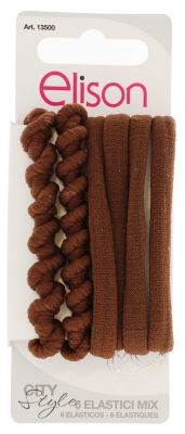 Elison 6 Mix Brown Elastics