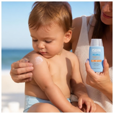 Isdin Fotoprotector Pediatrie Fusion Fluid Minéral Baby SPF50 50 ml